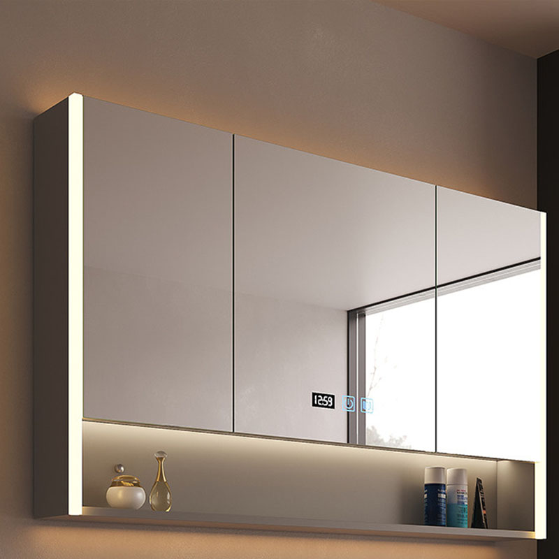 Home Bathroom Furniture - Luxury Modern Bathroom Cabinet Wooden Decorations
