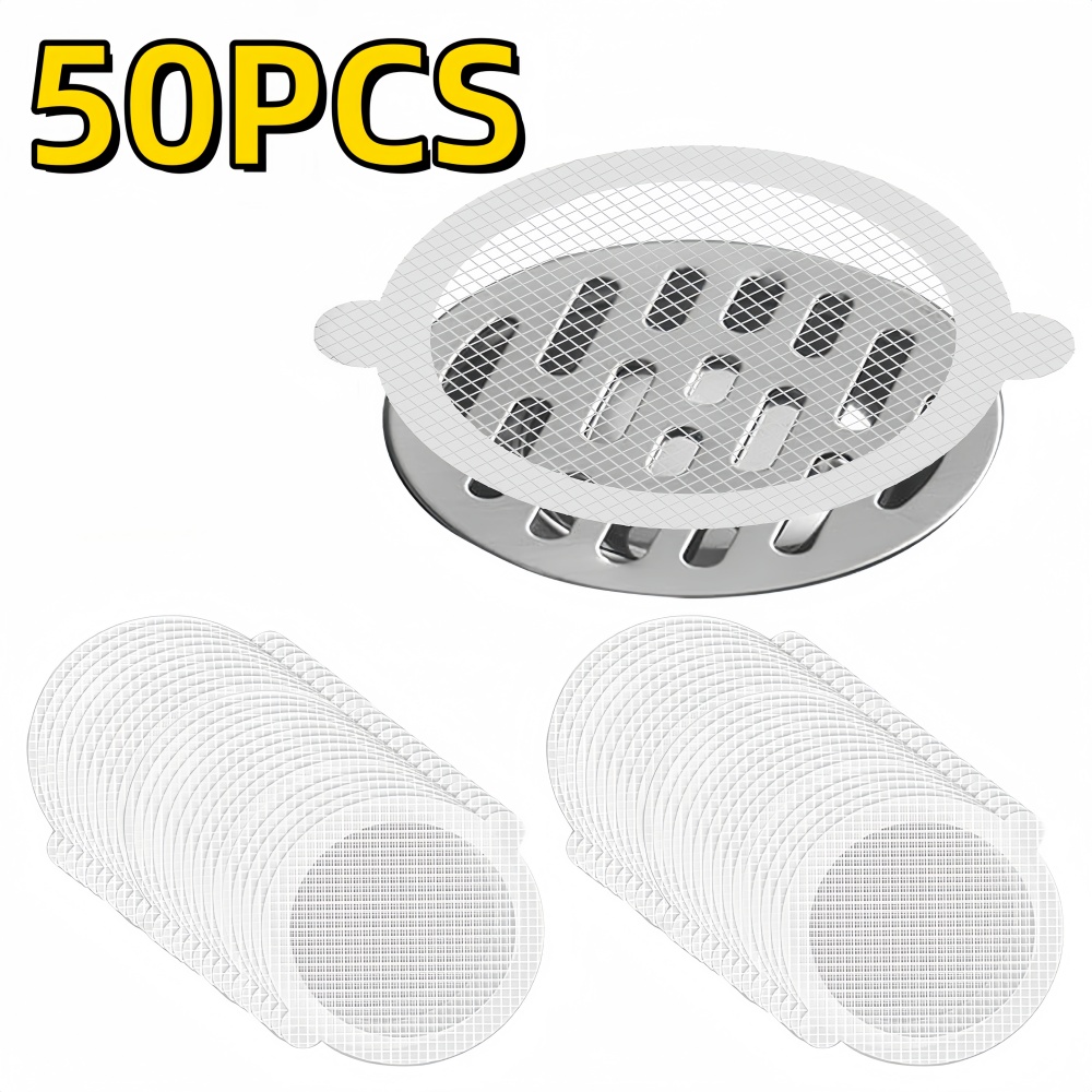 Home Bathroom Supplies - Round Disposable Floor Drain Sticker Shower