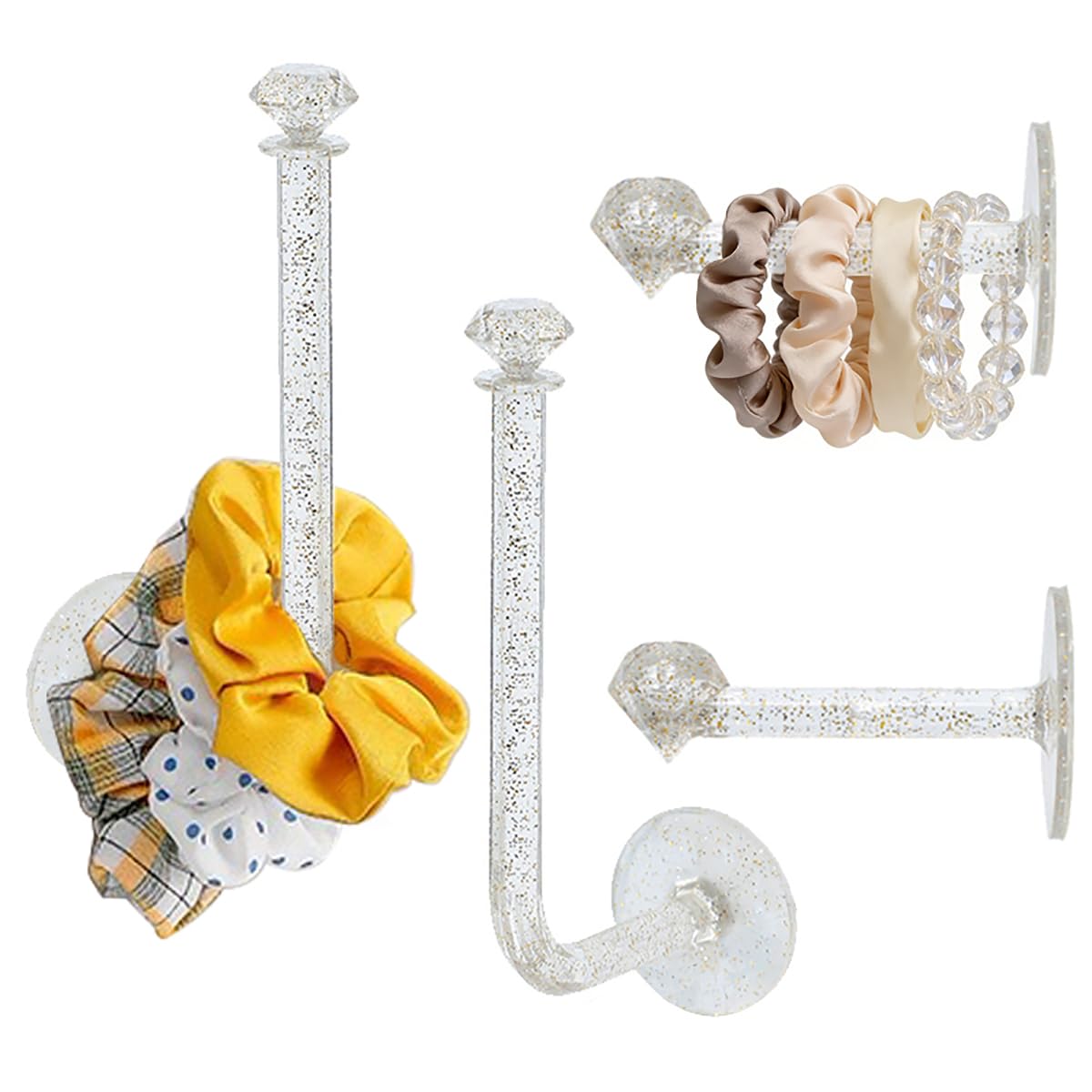 Robe Hook Adhesive - Adhesive Headband Holder Wall Mounted, Hair