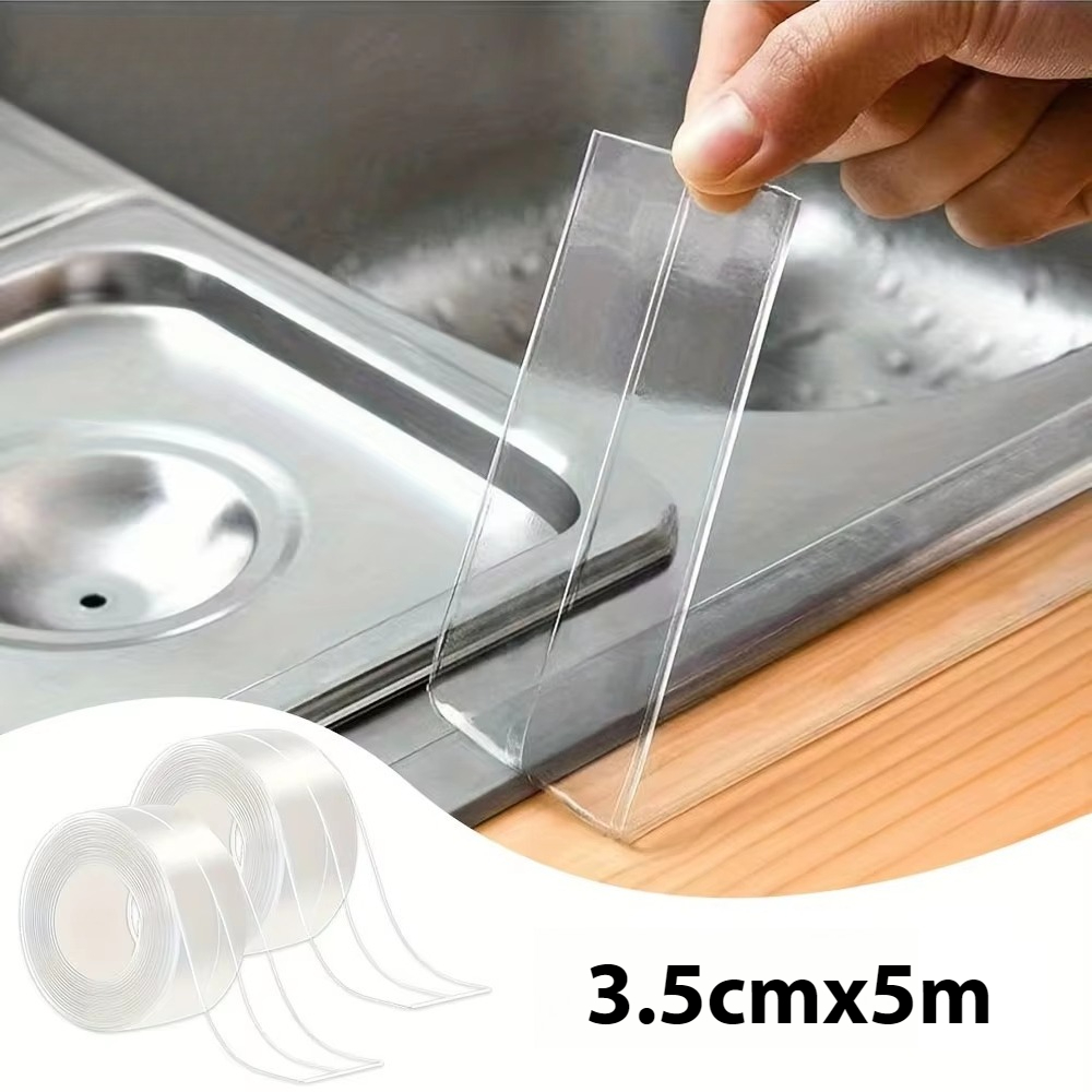 Home Bathroom Pictures - Waterproof Sealing Tape Strips Partially Half-Sided