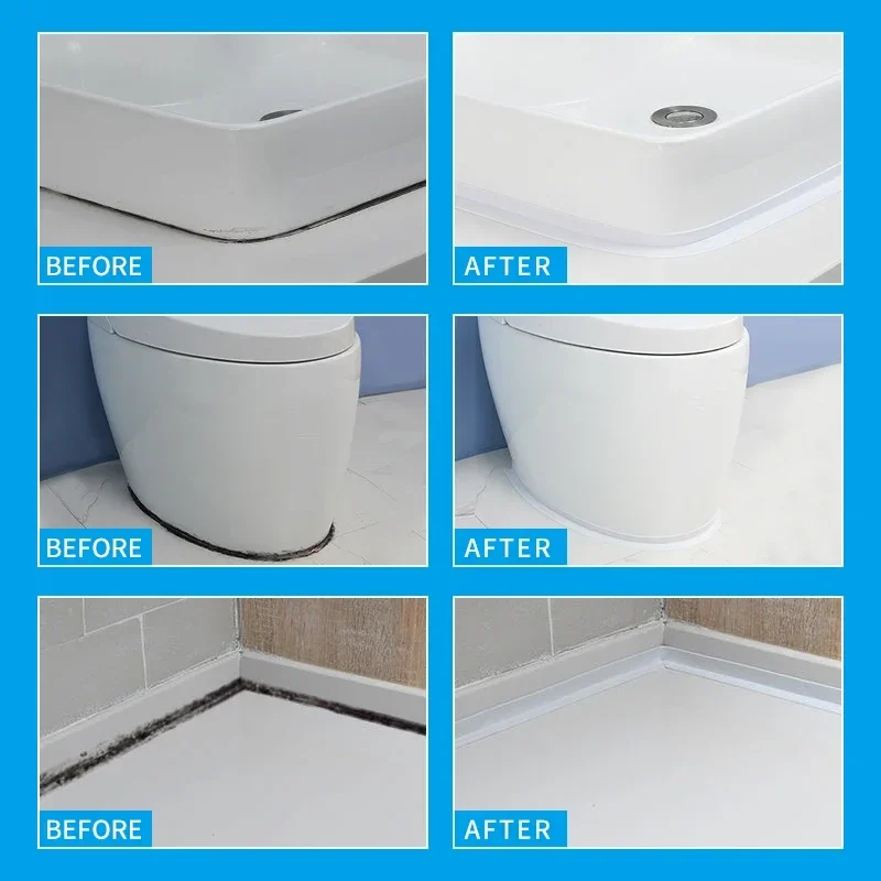 1 Roll Caulking Tape Waterproo - Home Bathroom Pictures ulasan dan harga