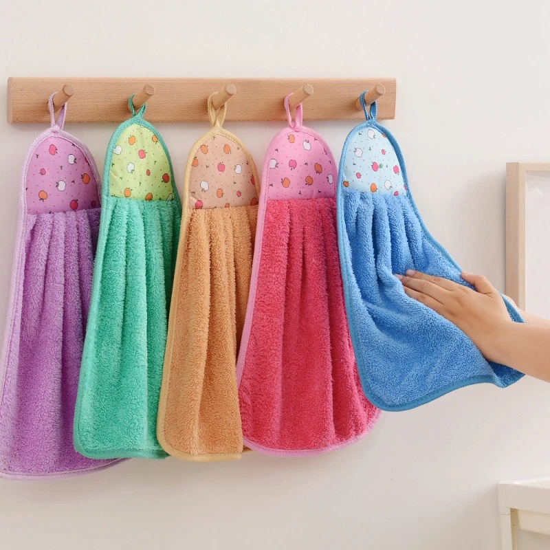 4pcs 20*32cm Small Hand Towels - Home Bathroom With Sauna ulasan dan harga