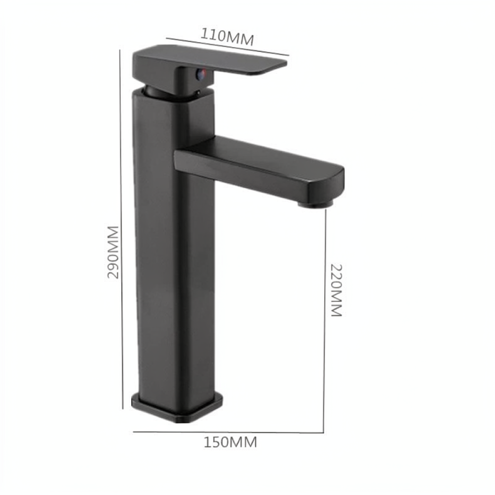 Stylish Square Bathroom Vessel - Home Hardware Bathroom Faucets ulasan dan harga