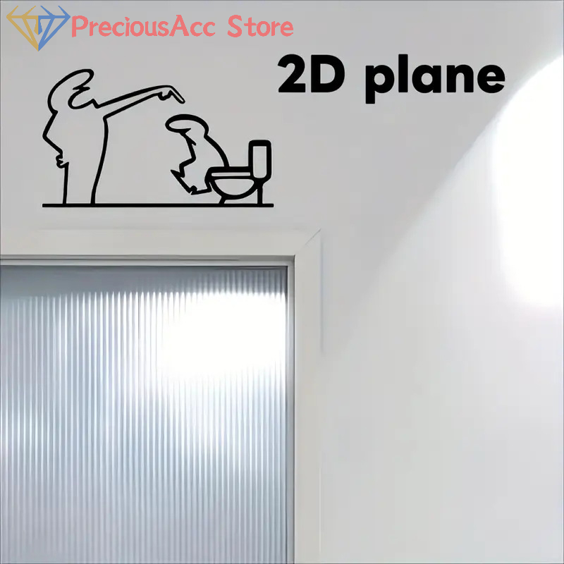 La Linea Minimalist Line Art S - Home Bathroom Door Design ulasan dan harga