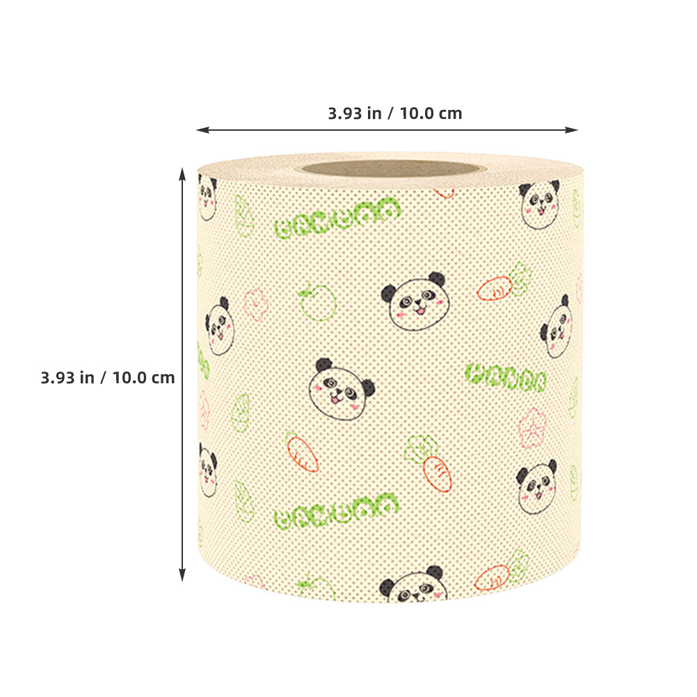 Bamboo Toilet Paper Roll Panda - Home Bathroom Toilet ulasan dan harga