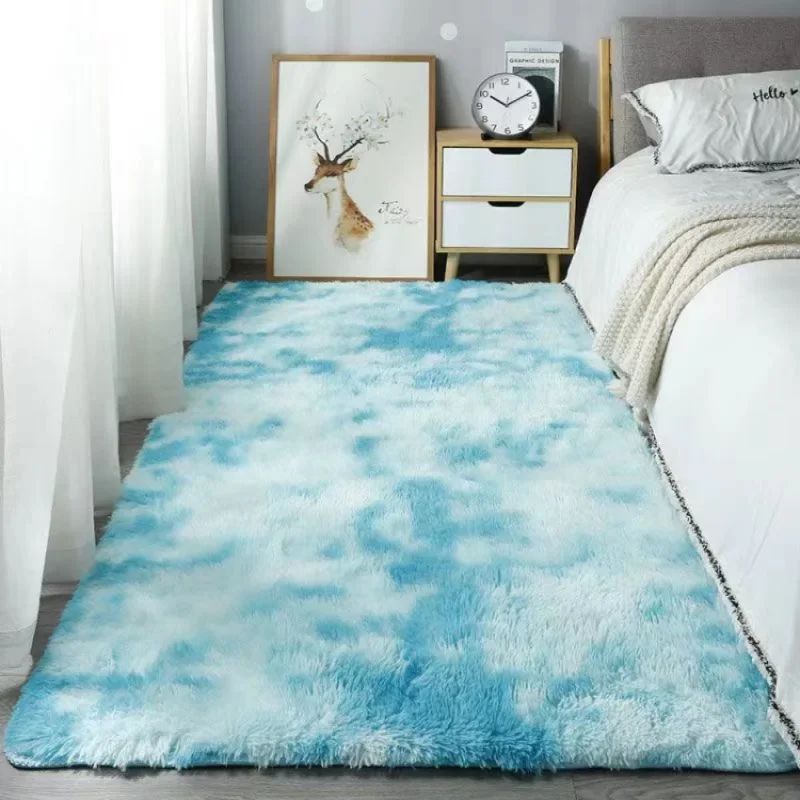VIKAMA Non-slip Plush Fluffy R - Home Bathroom Rugs ulasan dan harga