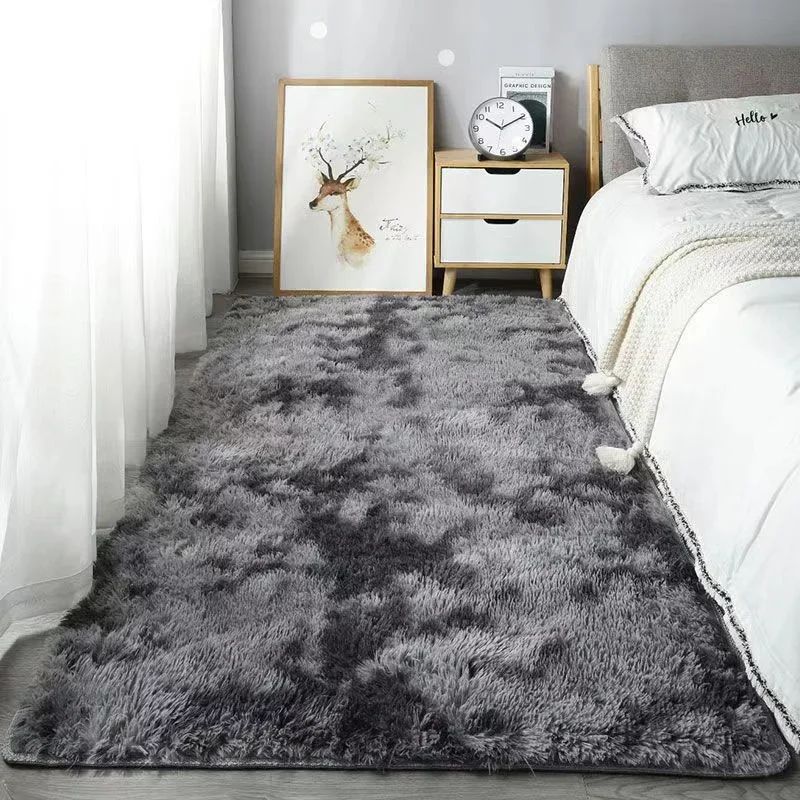 VIKAMA Non-slip Plush Fluffy R - Home Bathroom Rugs ulasan dan harga