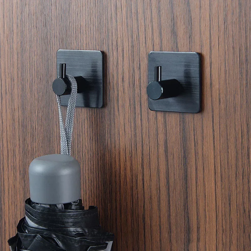 2pcs Self Adhesive Bathroom Ro - Robe Hook Adhesive ulasan dan harga