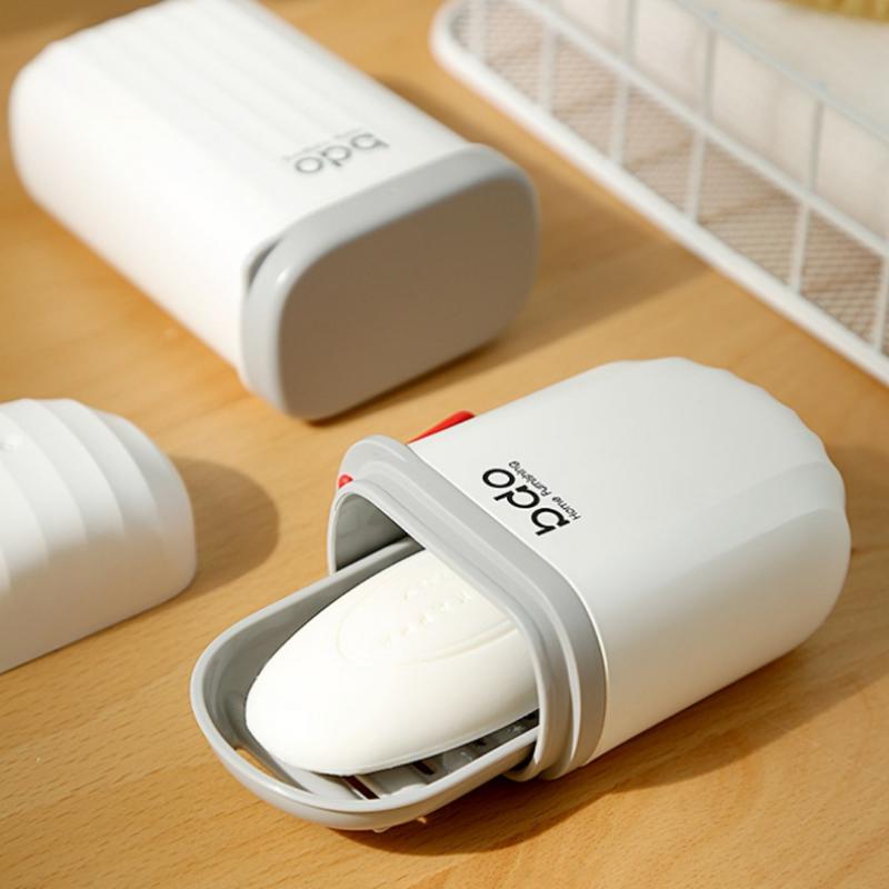 1Pc Travel Soap Dish with Drai - Home Bathroom Supplies ulasan dan harga