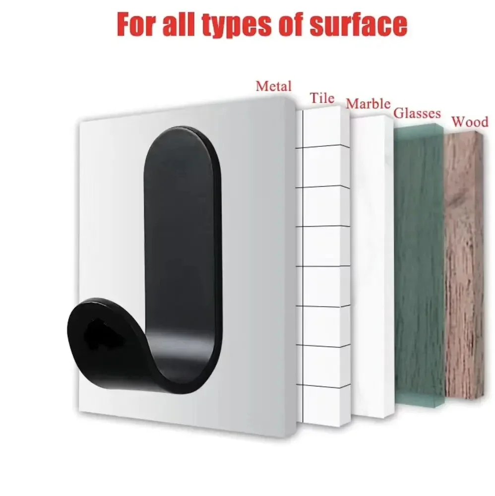 6Pcs Self Adhesive Single Robe - Robe Hook Adhesive ulasan dan harga