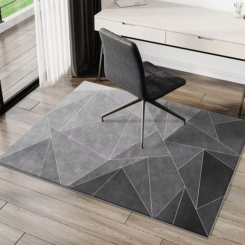 VIKAMA Modern Geometric Chair  - Home Bathroom Rugs ulasan dan harga