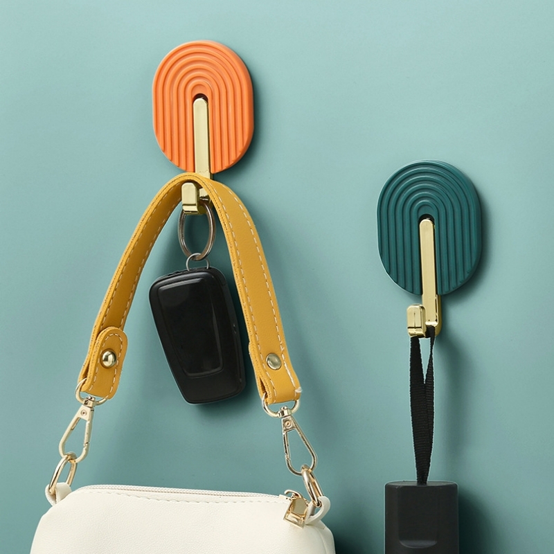 2PCS Wall Plastic Self-Adhesiv - Robe Hook Adhesive ulasan dan harga
