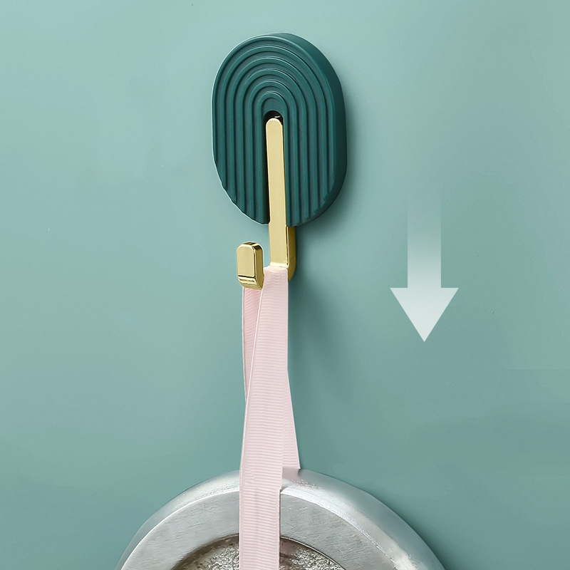 2PCS Wall Plastic Self-Adhesiv - Robe Hook Adhesive ulasan dan harga