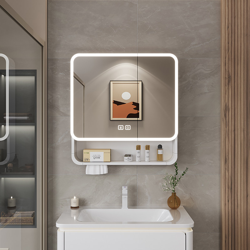 Organizer Mirror Bathroom Cabi - Home Bathroom Furniture ulasan dan harga