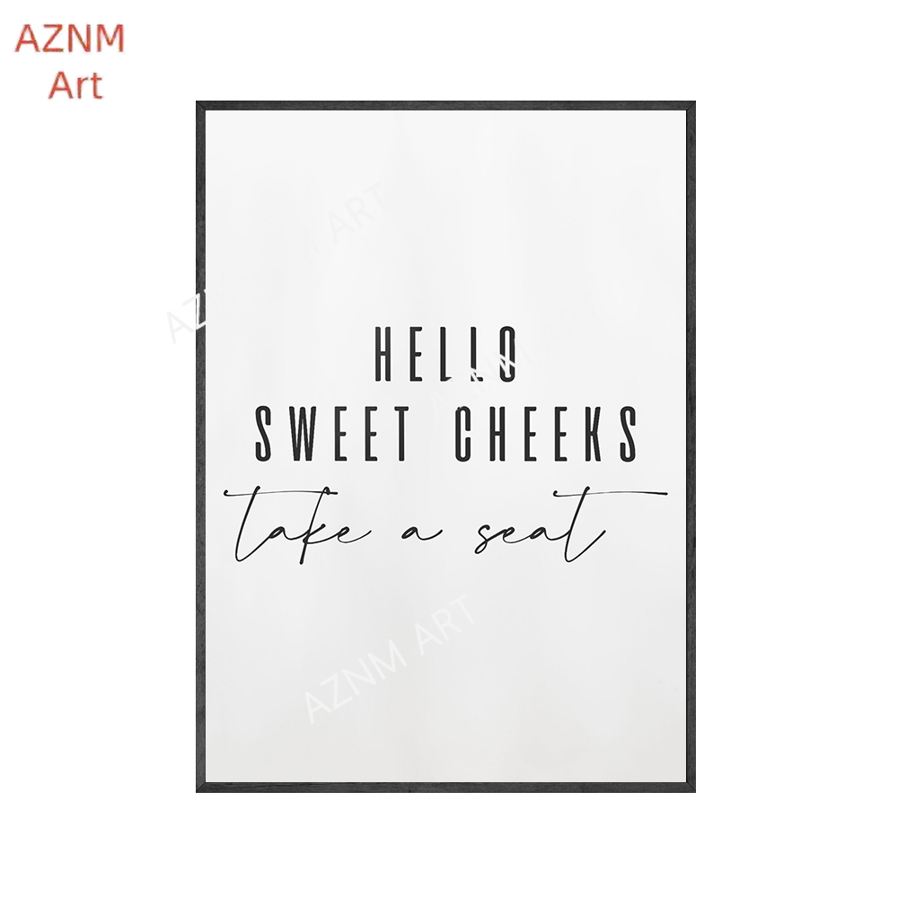 Hello Sweet Cheeks Take A Seat - Home Bathroom Pictures ulasan dan harga