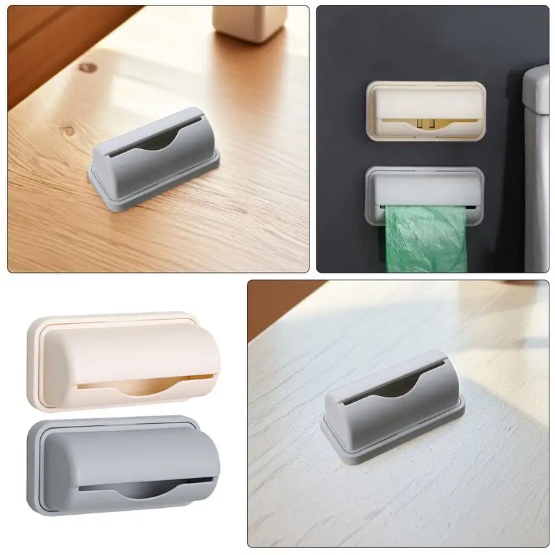 1/2/3/4Pcs Wall-Mounted Trash  - Home Bathroom Furniture ulasan dan harga