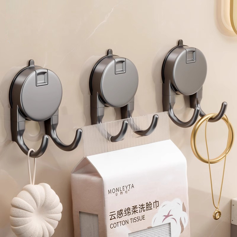 1/4pcs Suction Cup Hook Powerf - Robe Hook Adhesive ulasan dan harga