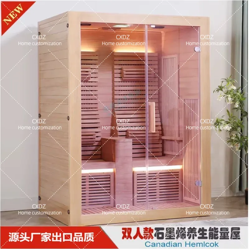 Far Infrared Graphene Steam Ro - Home Bathroom With Sauna ulasan dan harga