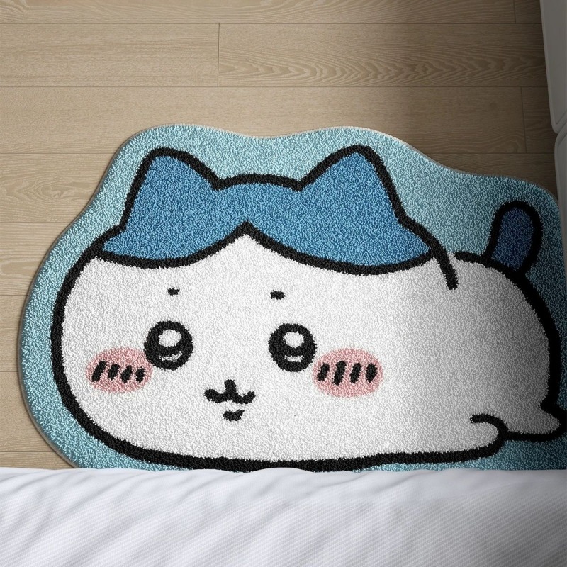 -Chiikawa！！！ Cartoon Rug Anime - Home Bathroom Rugs ulasan dan harga