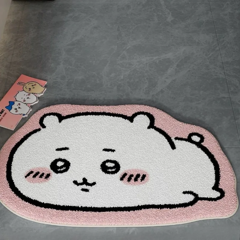 -Chiikawa！！！ Cartoon Rug Anime - Home Bathroom Rugs ulasan dan harga