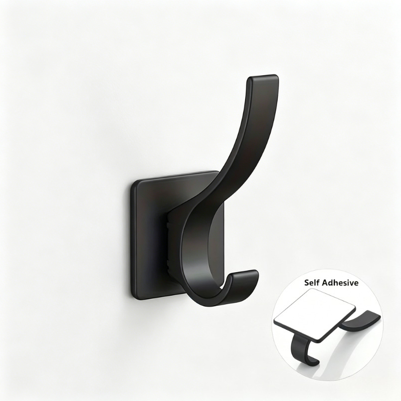 2/4pcs Adhesive Wall Hooks Hea - Robe Hook Adhesive ulasan dan harga