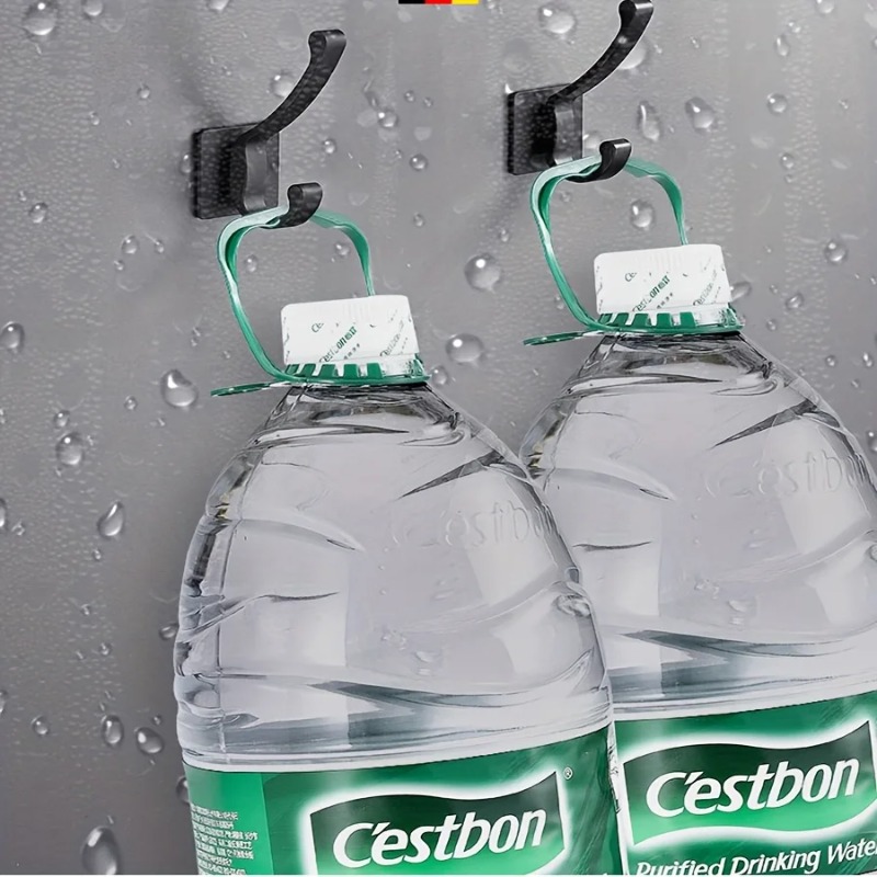 2/4pcs Adhesive Wall Hooks Hea - Robe Hook Adhesive ulasan dan harga