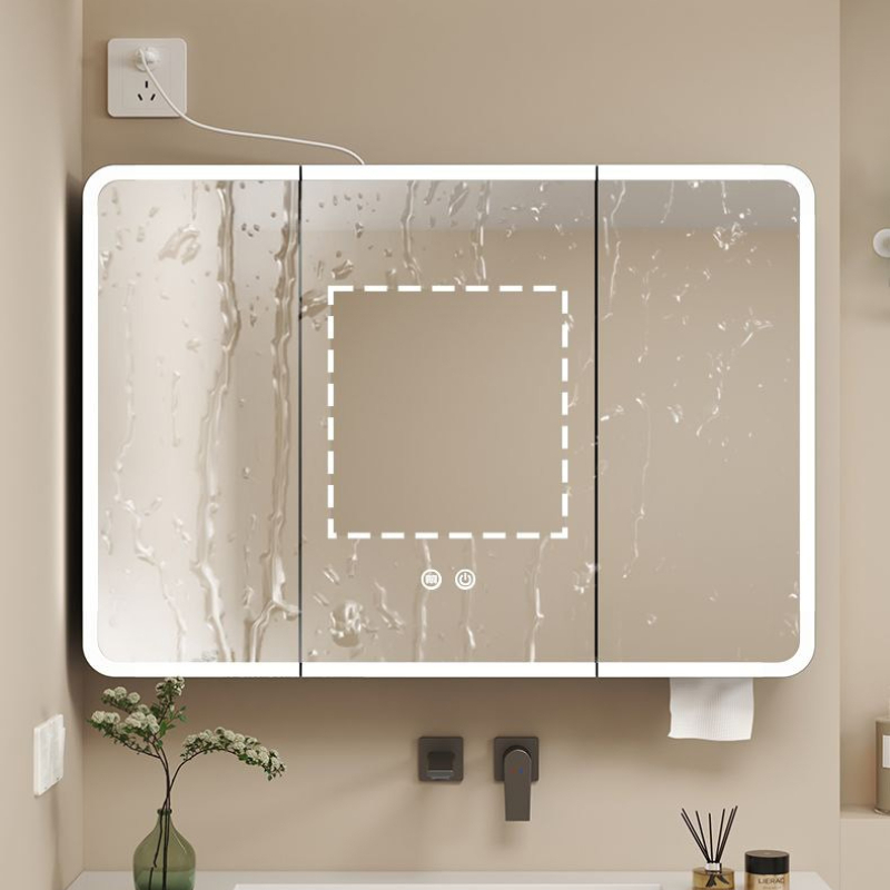 LED Smart Bathroom Mirror Cabi - Home Bathroom Furniture ulasan dan harga