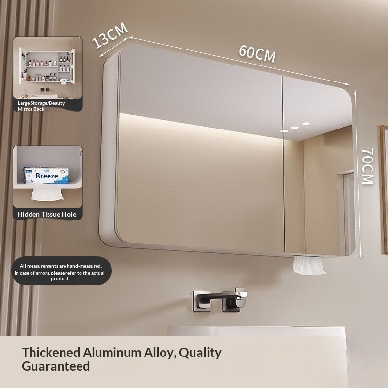 LED Smart Bathroom Mirror Cabi - Home Bathroom Furniture ulasan dan harga