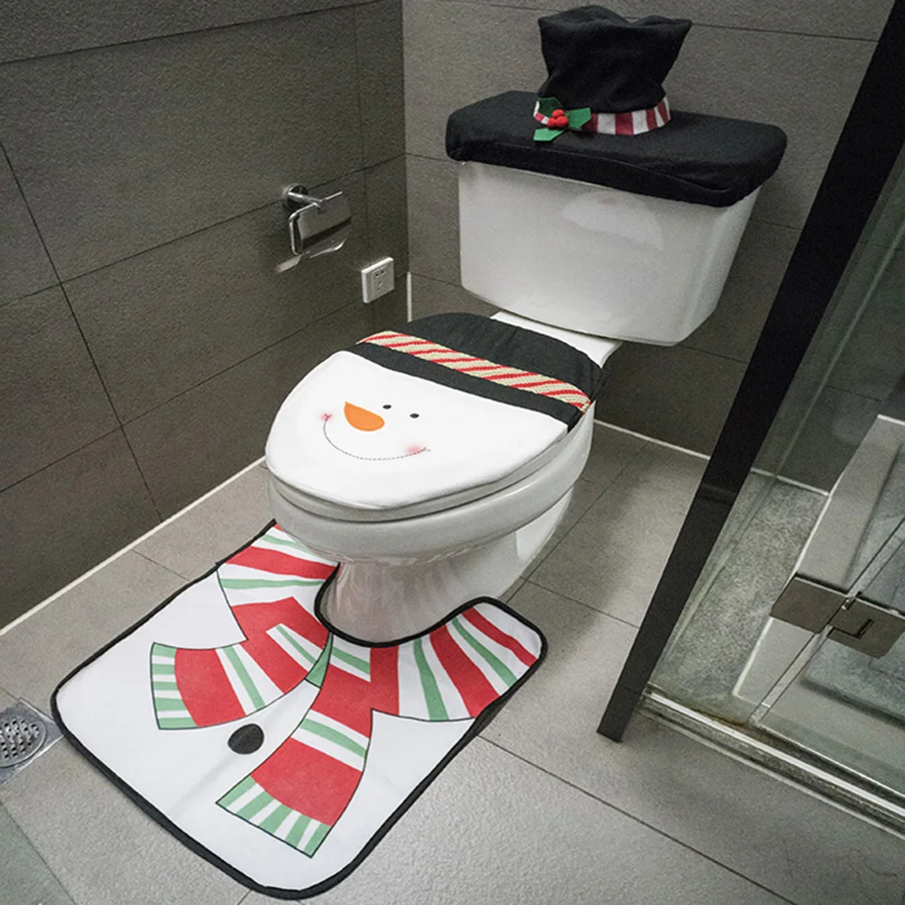 2026 Cute Christmas Toilet Sea - Home Bathroom Supplies ulasan dan harga
