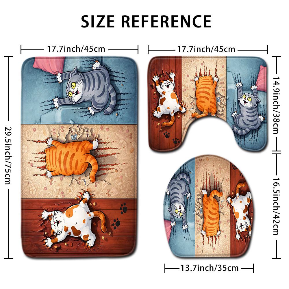 3‑Pieces Funny Wall‑Breaking T - Home Bathroom Break ulasan dan harga