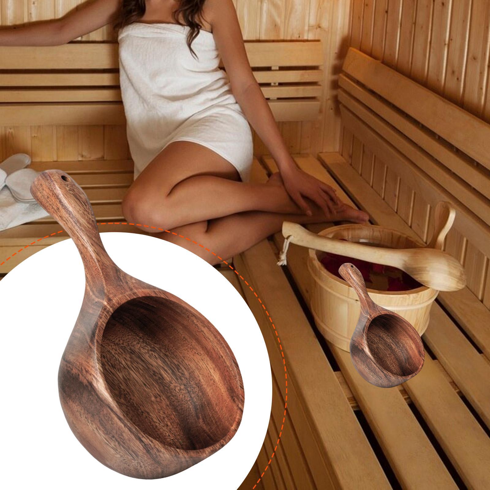 Wooden Sauna Ladle,Household U - Home Bathroom With Sauna ulasan dan harga