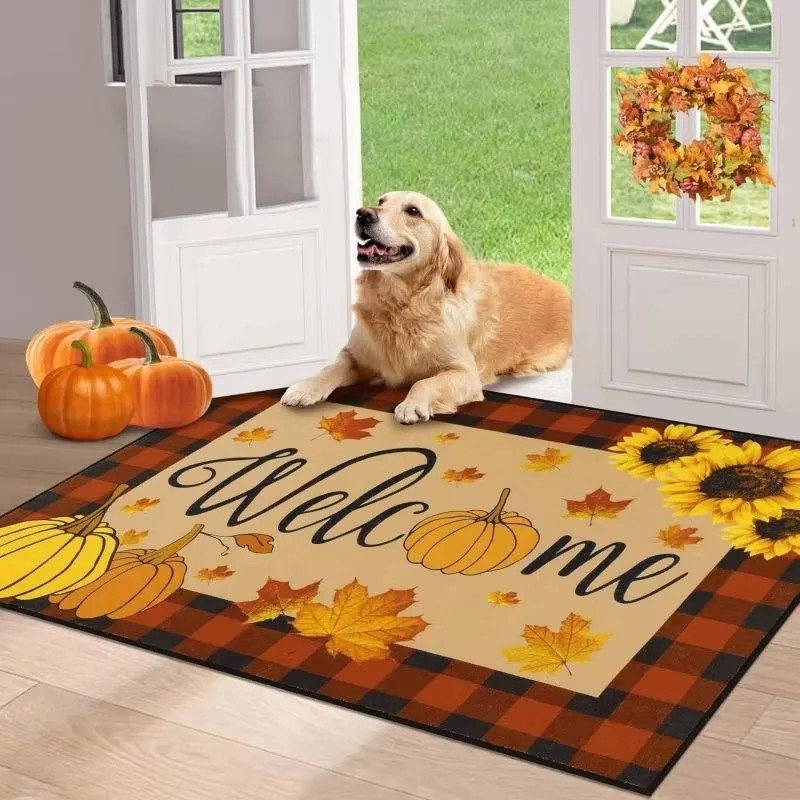 VIKAMA Larch Welcomes Anti-Sli - Home Bathroom Rugs ulasan dan harga
