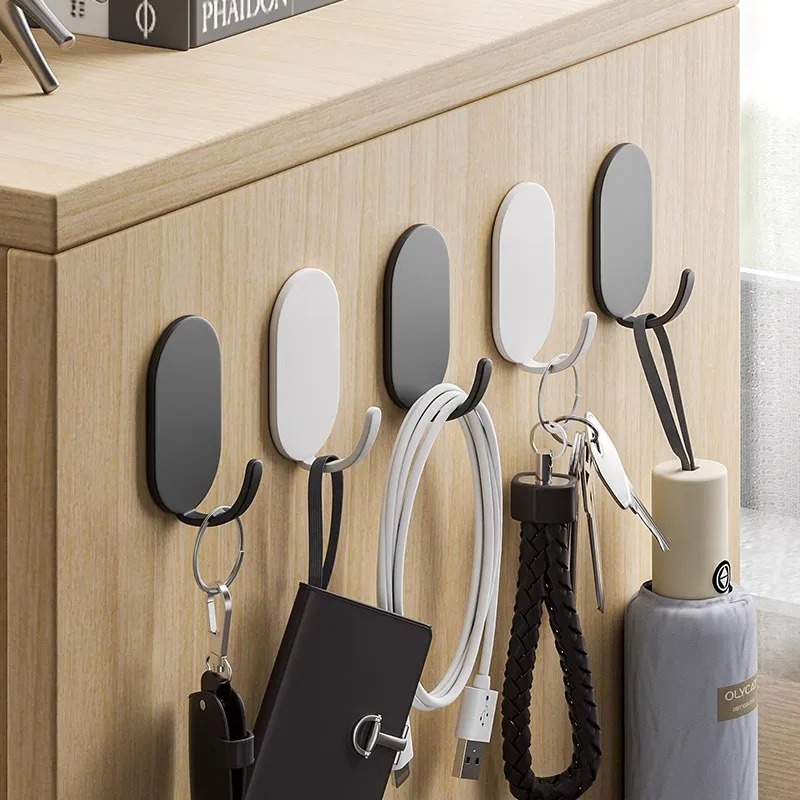 5/10/20/40Pcs Self-Adhesive Wa - Robe Hook Adhesive ulasan dan harga