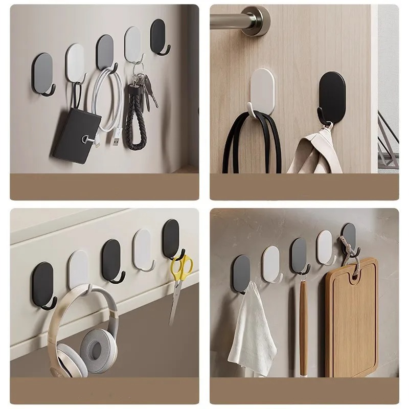 5/10/20/40Pcs Self-Adhesive Wa - Robe Hook Adhesive ulasan dan harga