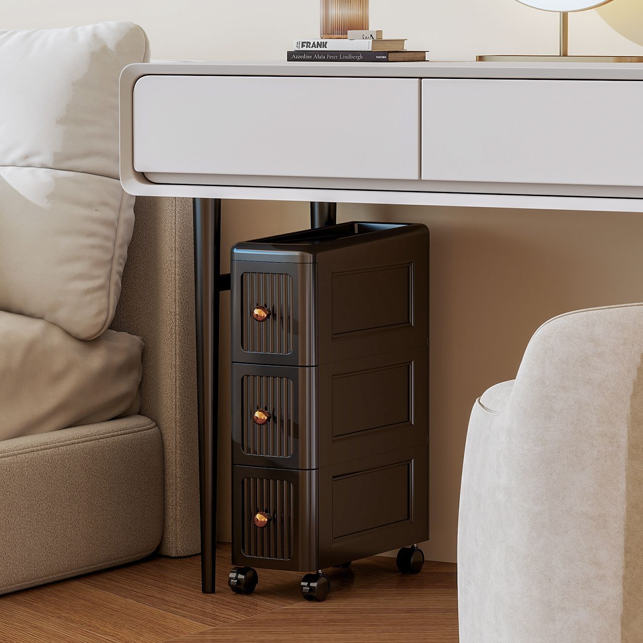 15CM Narrow Gap Drawer Storage - Home Bathroom Furniture ulasan dan harga