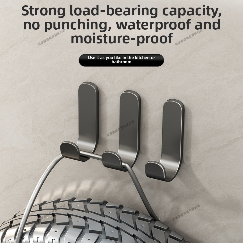 Punch-Free Adhesive Wall Hook  - Robe Hook Adhesive ulasan dan harga