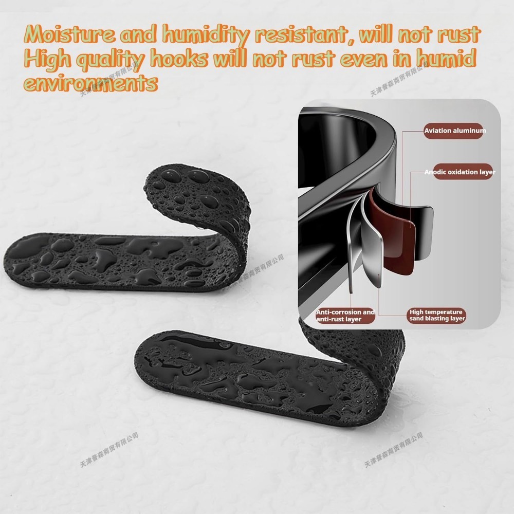 Punch-Free Adhesive Wall Hook  - Robe Hook Adhesive ulasan dan harga