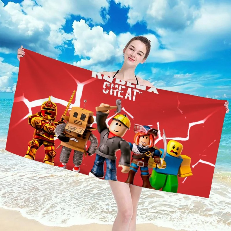ROBLOXS Figure Bath Towels for - Home Bathroom With Sauna ulasan dan harga