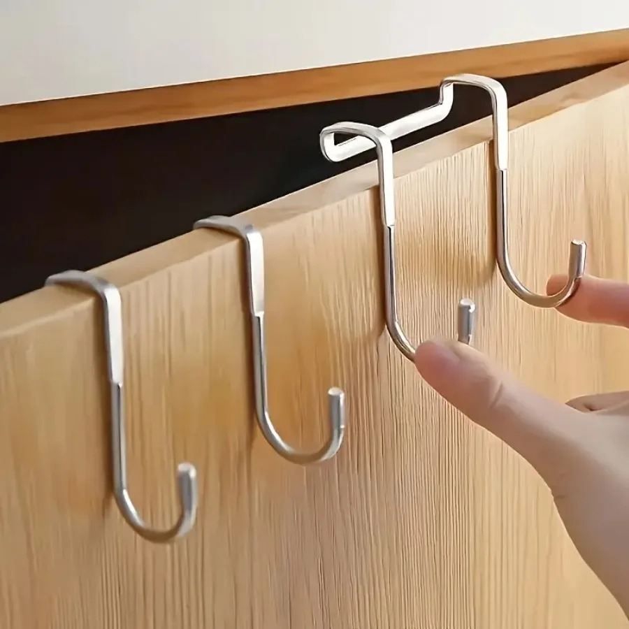 1/5pcs Stainless Steel Double  - Home Bathroom Furniture ulasan dan harga