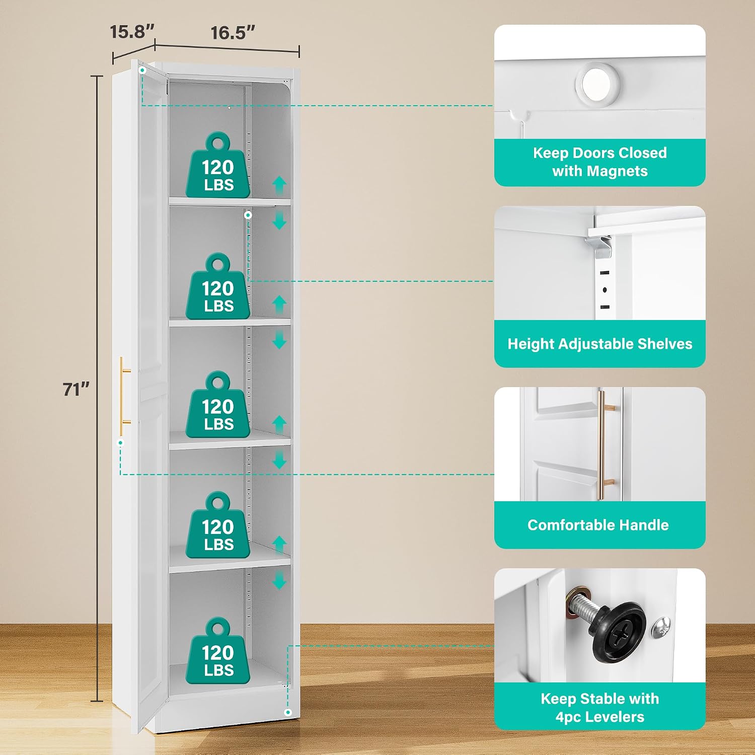 Tall Narrow Storage Cabinet Wi - Home Bathroom Furniture ulasan dan harga