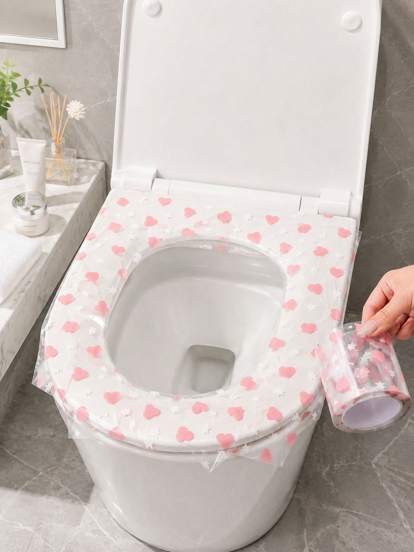 133pcs/roll disposable toilet  - Home Bathroom Supplies ulasan dan harga