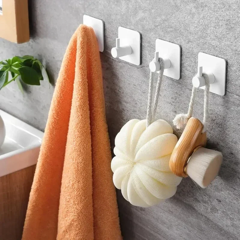 1-5pcs Self Adhesive Bathroom  - Robe Hook Adhesive ulasan dan harga