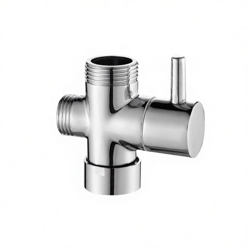 Modern Brass Water Splitter 3  - Home Hardware Bathroom Faucets ulasan dan harga