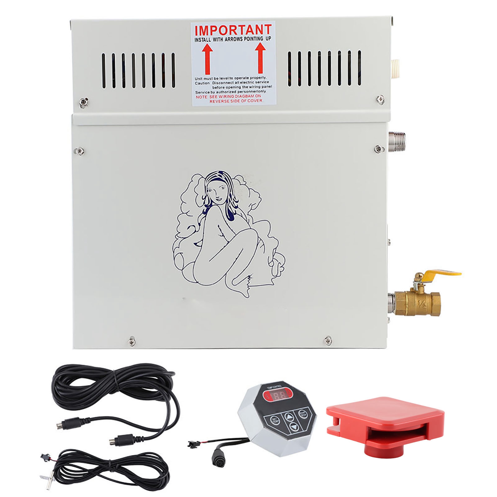 4.5KW 220V Steam Generator Sho - Home Bathroom With Sauna ulasan dan harga