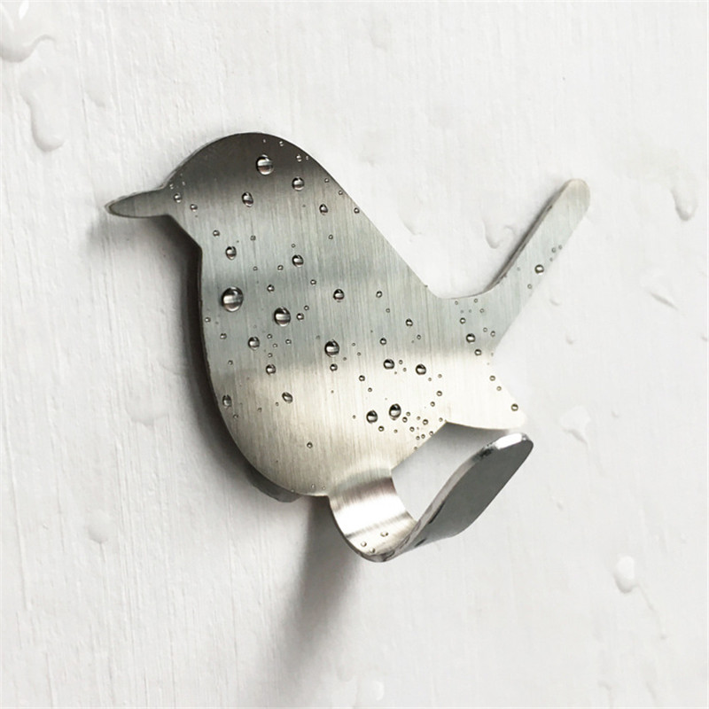 2Pcs Self Adhesive Hooks Bird  - Robe Hook Adhesive ulasan dan harga