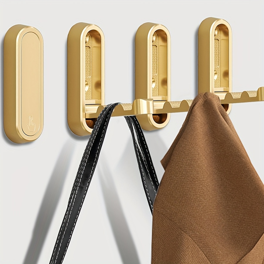 1-3pc Folding Wall Hook Concea - Robe Hook Adhesive ulasan dan harga