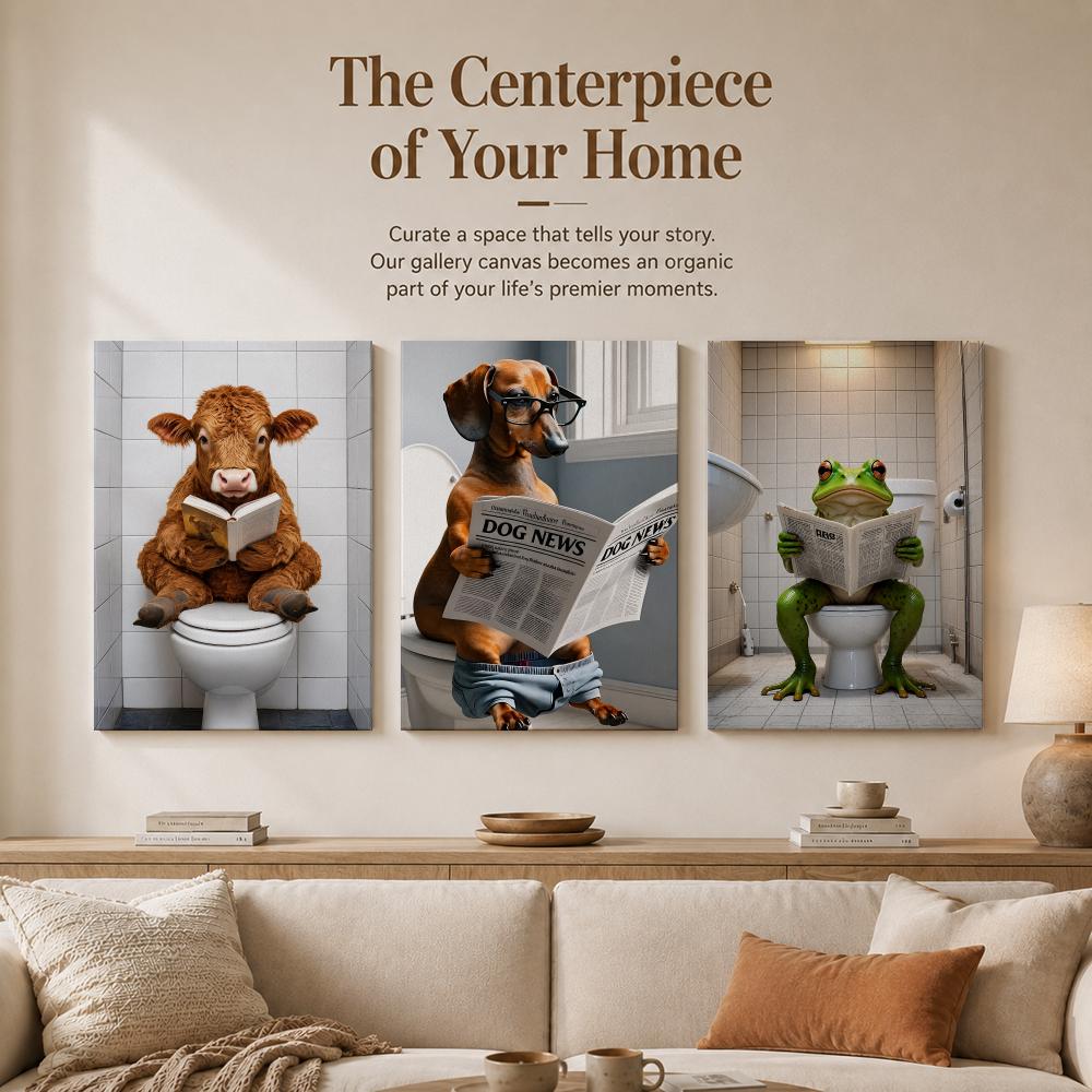 Bathroom Cat Reading On Toilet - Home Bathroom Toilet ulasan dan harga