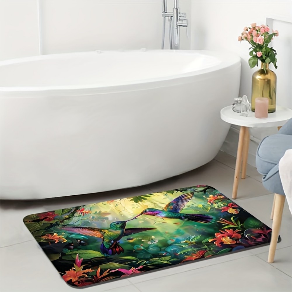 VIKAMA Spring Hummingbird Trop - Home Bathroom Door Design ulasan dan harga