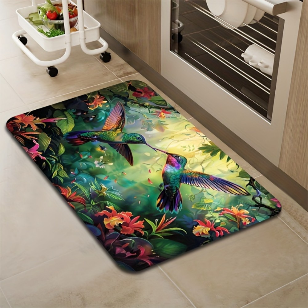 VIKAMA Spring Hummingbird Trop - Home Bathroom Door Design ulasan dan harga
