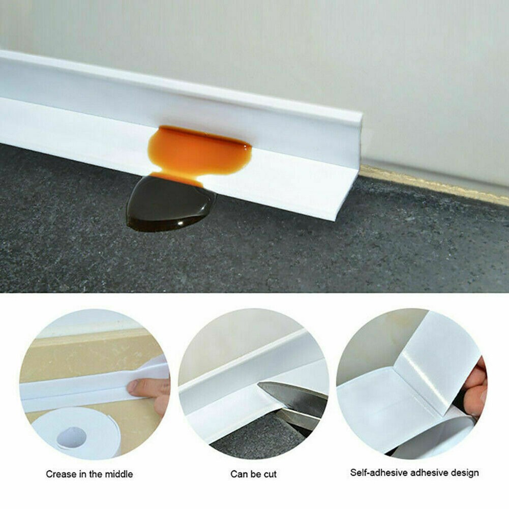 Bath Wall Sealing Strip Self S - Home Bathroom Name ulasan dan harga